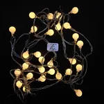 28 led - Bolitas blancas (220v) - Cálido