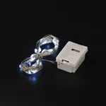 Mecanismo led alambre 2 metros x12 - Blanco