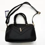 Cartera para mujer con correa - Negro