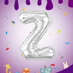Globo letras plateadas 16" x12u - Z