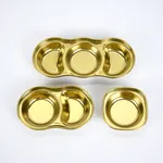[PREZLBVP1101] Plato de salsa dorado 3pcs