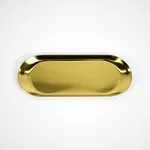 [PREZLBVP0701] Plato ovalado dorado