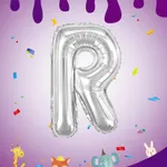 Globo letras plateadas 16" x12u - R