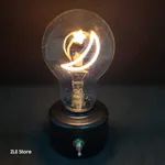 [PREZLLPG42011] Foco con base "luna y estrella" led 12*8 cm - Cálido
