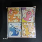 Agendita dinosaorio con velcro 10*11.2 cm x24u Estándar