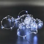 Guirnalda 50 LEDS diamante 5 mts - Blanco
