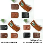 [PREZLBBS1102] Billetera con diseño hebilla simple 11,5*8,5*3 cm x12u Estándar