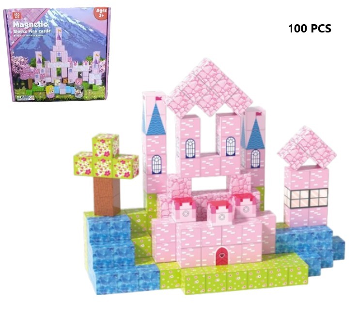 BLOQUES MAGNETICOS DE CONSTRUCCION 100PCS