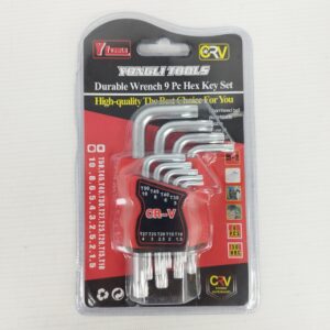 SET LLAVES TORX {WD1341} ESTRELLA 9 PCS CORTO