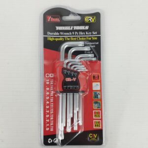 SET LLAVES TORX {WD1342} ESTRELLA 9 PCS MEDIANO