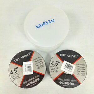 DISCO AMOLADORA {WD1320} 4.5″ P/ METAL -CAJA X50