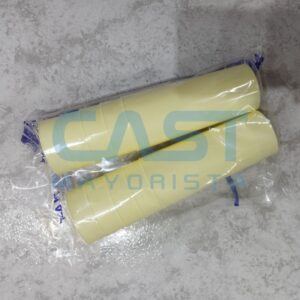 VASO TRAGO LARGO PP AMARILLO PASTEL 280CC PACK X10