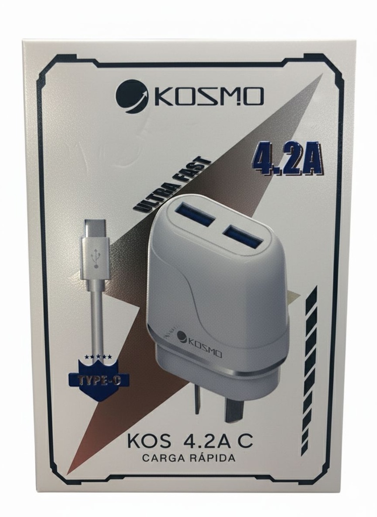 CARGADOR KOSMO TC 4.2A