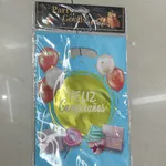 Bolsa de regalo feliz cumpleaños globos 17*25 cm x100u