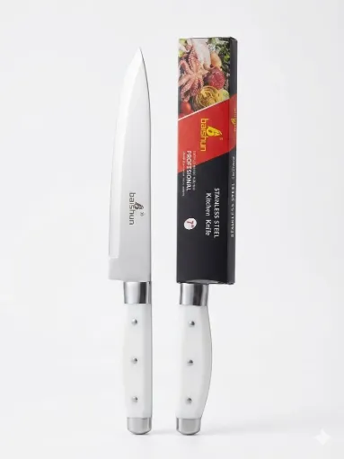 [PREPLNEGPL607110] [pl607110] Cuchillo 7" Tachas Blanco Art. 60711