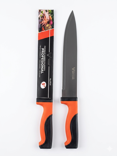 Cuchilla 9" Mango Negro Art.1893 35C