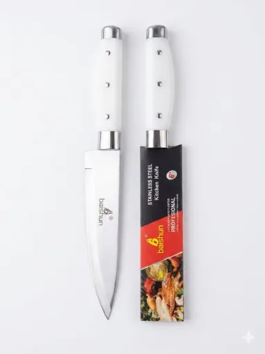 [PREPLNEGCUCHILLO6TACHASBLANCOART60641] Cuchillo 6" Tachas Blanco Art. 60641