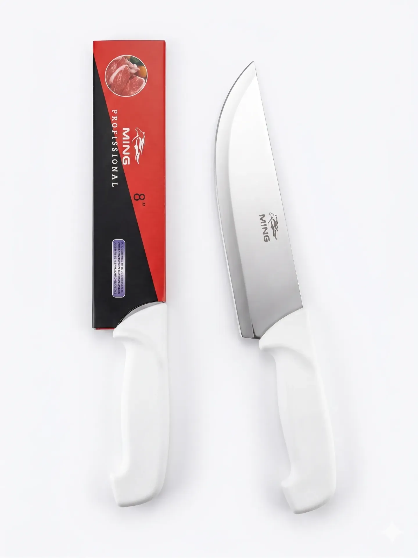 [PREPLNEGCY1386] [CY1386] Cuchilla 8'' Mango Blanco Art.1139