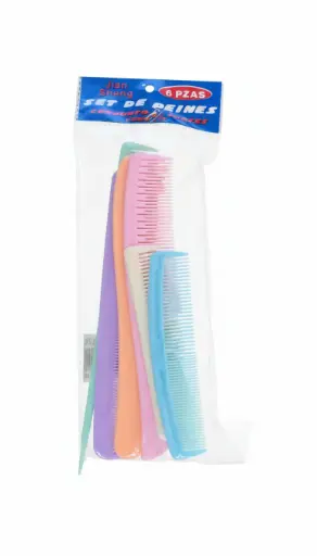 [PL2069] Set de Peines x6 en Bolsa Art. 2069