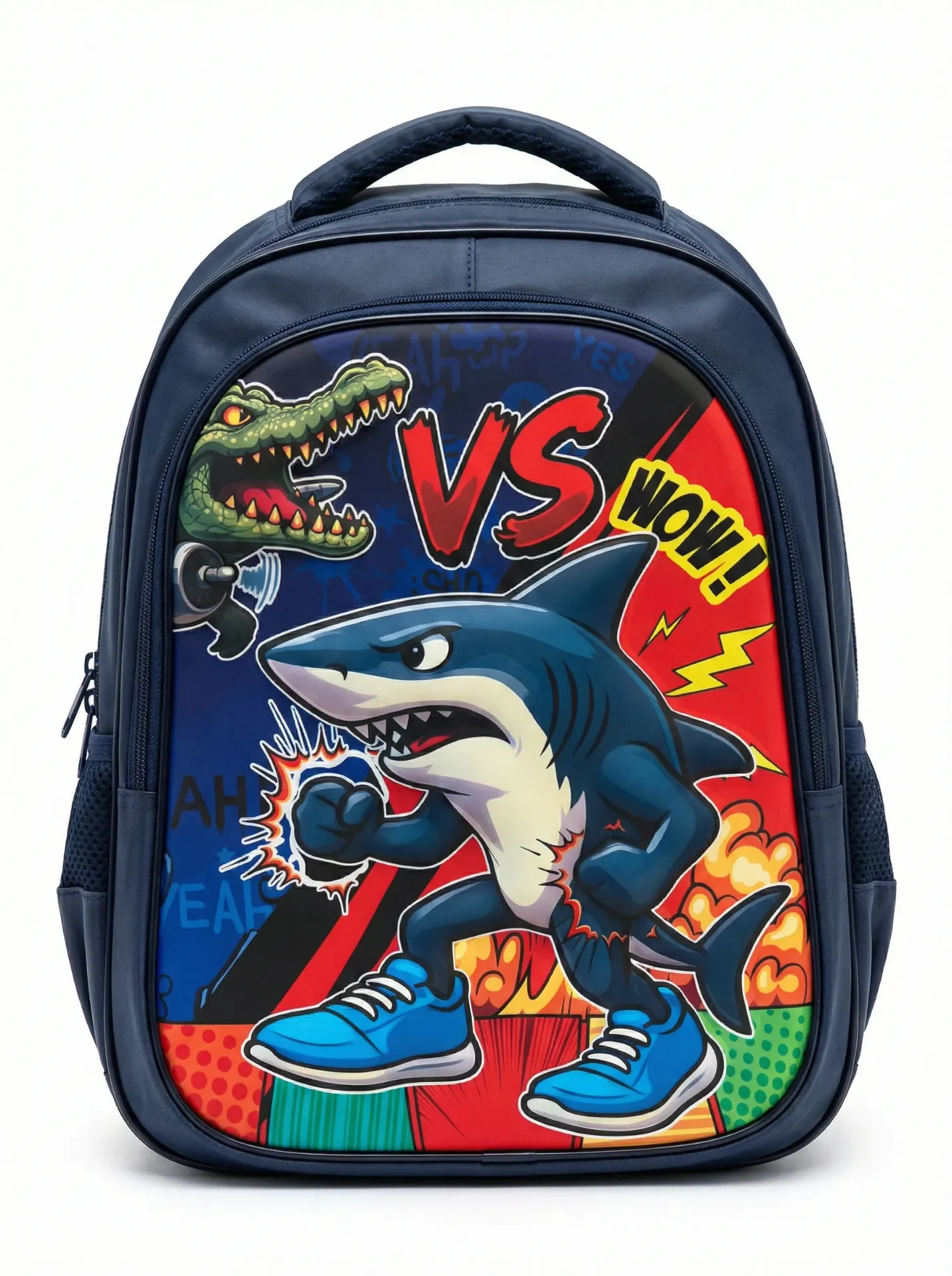 [PREPLNEGMOCHILA3D2CIERRES14ART0145] Mochila 3D 2 Cierres 14" Art.0145