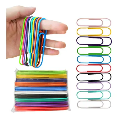 [PREPLNEGCLIPSCOLORESX80GRANDES] Clips Colores x80 Grandes