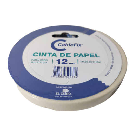 Cinta de papel 12mm