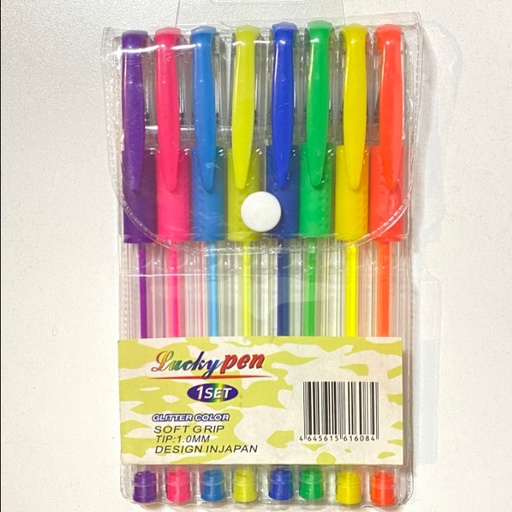 [PREPLNEGLAPICERAFLUORX8] Lapicera Fluor x8