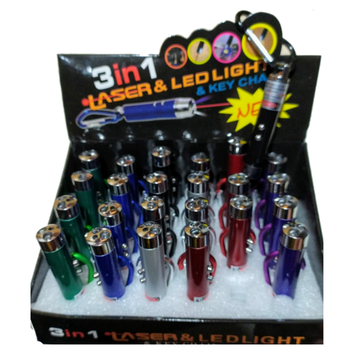 [PL9031] Puntero Laser 3 en 1 Art. 89031