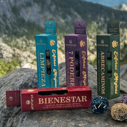 [PRERYNEGESFERASMAGICASAROMANZAX4] Esferas Mágicas Aromanza x4