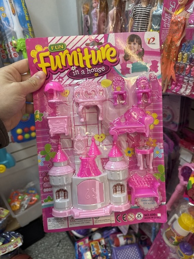 [PRERNNEGRNIJ0463] [RN-IJ0463] Castillo c/ accesorios Furniture house Art. 458