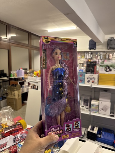 [PREymNEGMUNECAENCAJACHARMSHOWART617A11] Muñeca en Caja Charm Show Art. 617A11