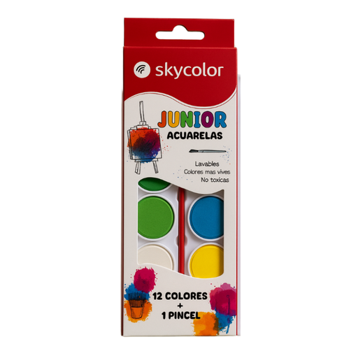 [PREymNEGSKJJ103011] [SKJJ103011] Acuarela x12 Sky Color
