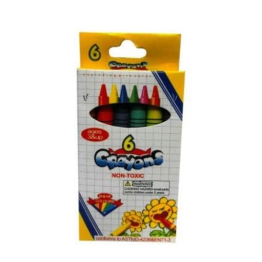 [PREymNEGCRAYONESX6] Crayones x6