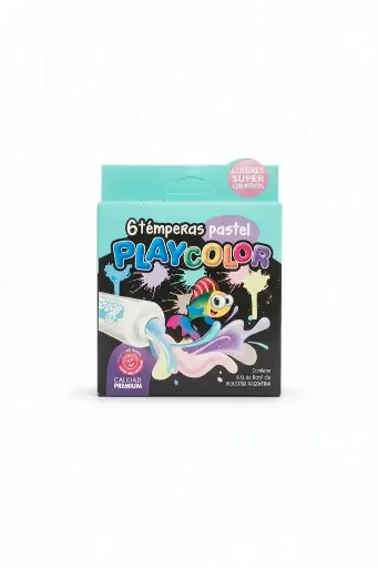[PRECYNEGTEMPERAPASTELX6PLAYCOLORART1792] Tempera Pastel x6 Playcolor Art. 1792