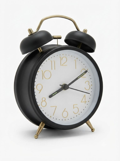 [PRECYNEGRELOJDESPERTADORTIPOCAMPANAART2267] Reloj despertador Tipo Campana Art. 2267
