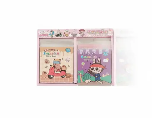 [PRECYNEGSTICKERSLIBRETITALABUBUCAPYBARAART96599651] Stickers Libretita Labubu/Capybara Art. 9659/9651