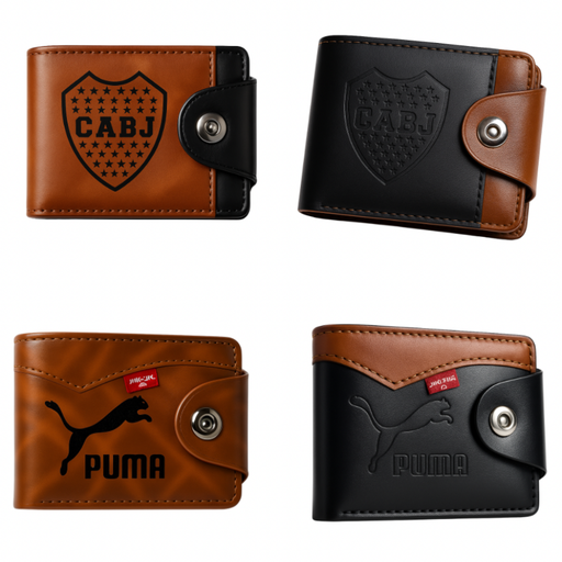 [PRECYNEGCTWR2060] [ctWR2060] Billetera Marcas (Puma/Adidas/Boca)