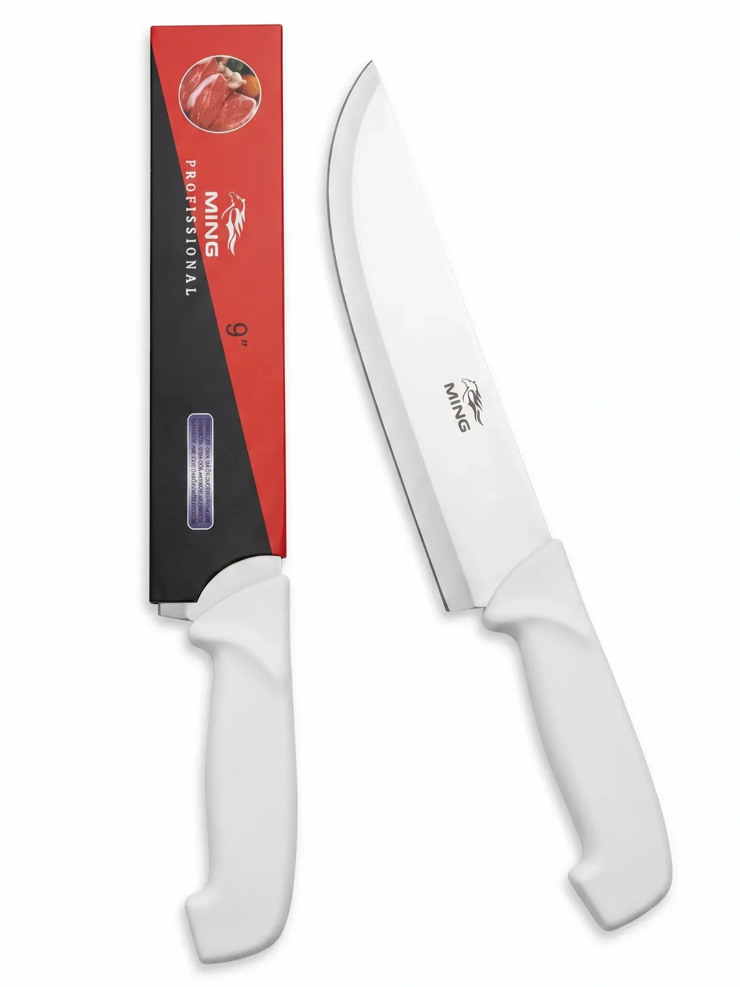 [PRECYNEGCY3593] [CY3593] Cuchilla 9" Mango Blanco Art. 3593