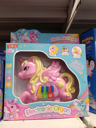 [PREPNNEGPN8810A] [PN-8810A] Teclado Unicornio Luz y Sonido Art. 8810A