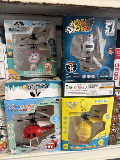 [PREPNNEGPN5782] [PN5782] Helicopteros Voladores Personajes Art. 5782