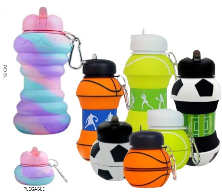 BOTELLA PLEGABLE DEPORTIVA JS-4