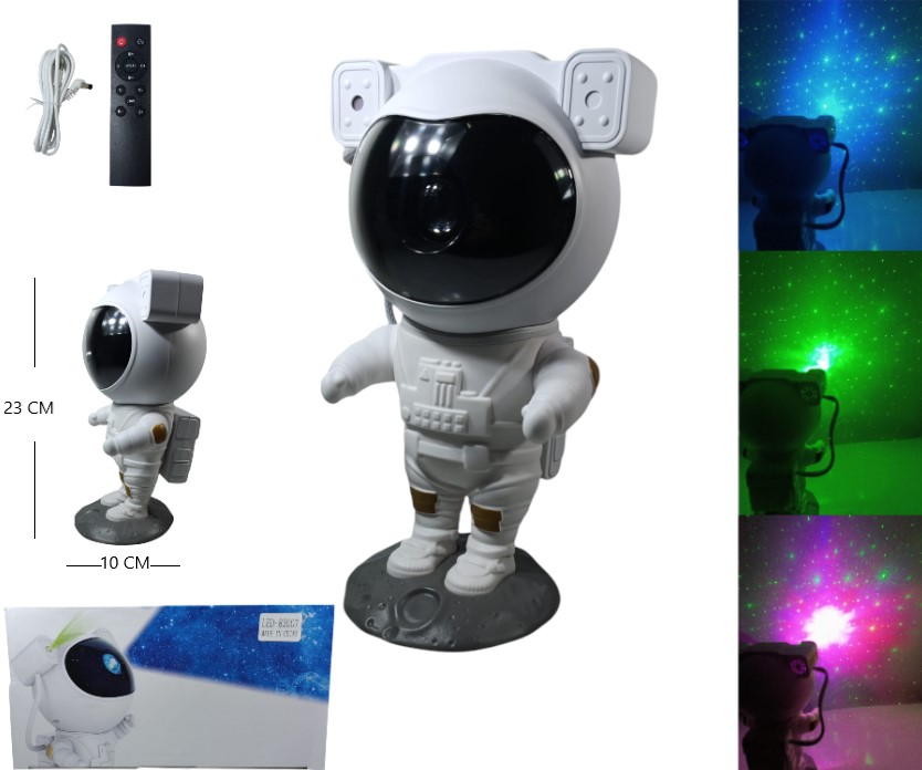 AYV0296 PROYECTOR ASTRONAUTA (NO PARLANTE
