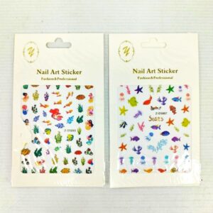STICKER ARTISTICA P/ UNAS {COS81} STRASS X12