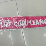 Banda feliz cumpleaños 9*154 cm