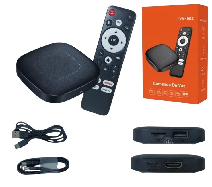 TV BOX COMANDO VOZ 2+8G SIN MARCA