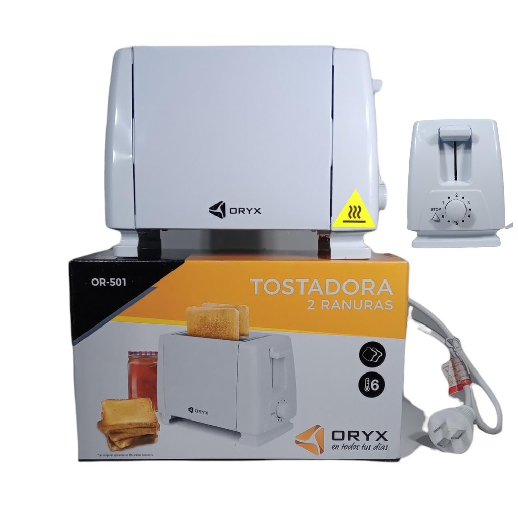 [PREITOR501] OR-T20 TOSTADORA ORYX 2 RANURAS 750W