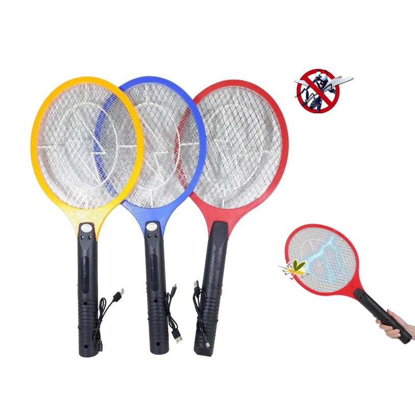 MKT-4450 RAQUETA MATA MOSQUITOS RECARGABLE