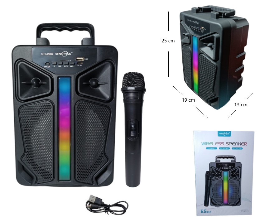PARLANTE 6.5 PLG BT CON MIC