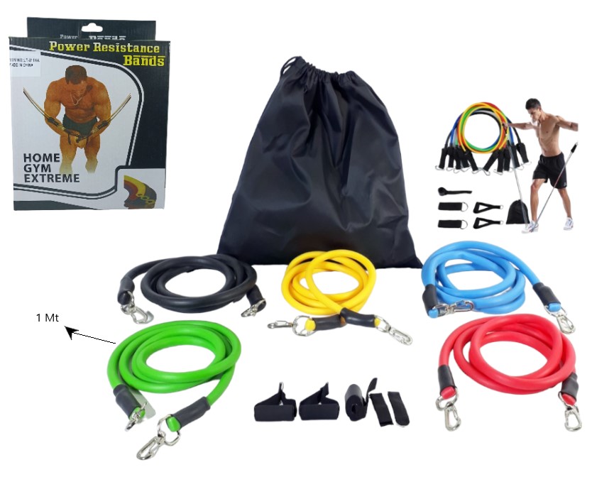 KIT LIGAS X 5 DE BANDAS ELASTICA KM-03GM