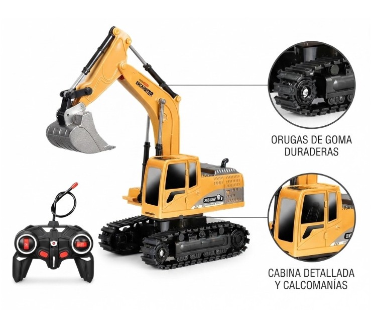 AUTO EXCAVADORA C/ CONTROL